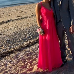 Hot Pink Formal Dress